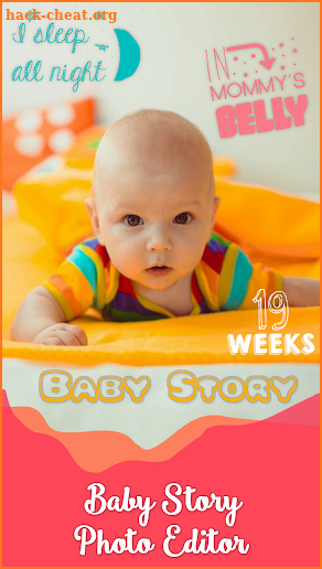 Baby Story Photo Editor screenshot