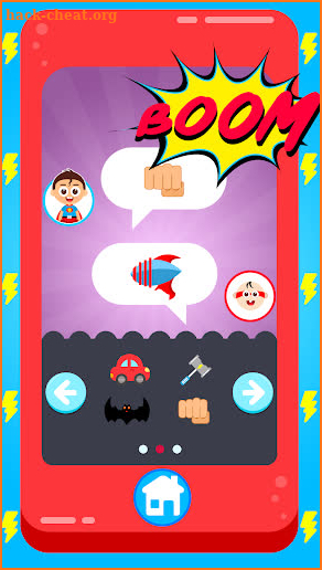 Baby Superhero Phone screenshot