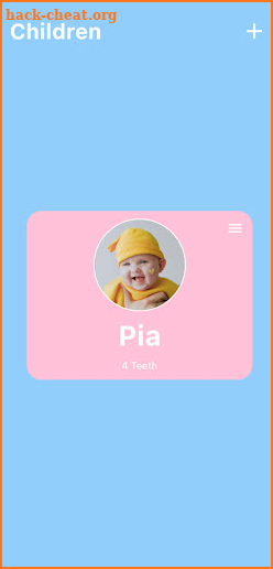 Baby Teeth Tracker screenshot