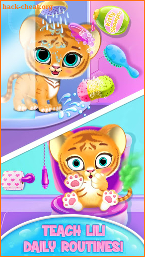 Baby Tiger Care - My Cute Virtual Pet Friend screenshot
