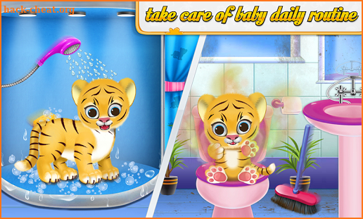Baby Tiger Daycare : Cute Virtual Animal screenshot