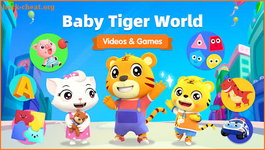Baby Tiger World: Video & Game screenshot