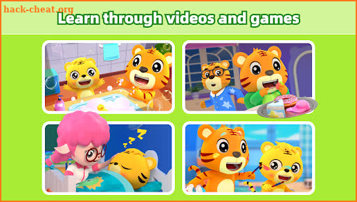 Baby Tiger World: Video & Game screenshot