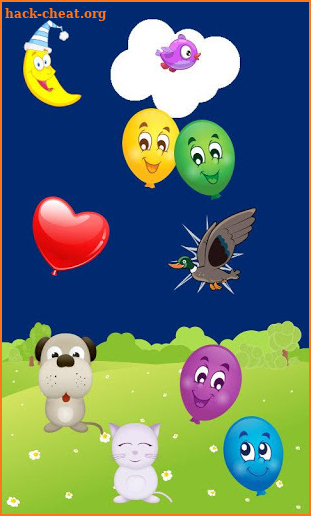 Baby Touch Balloon Pop Game screenshot