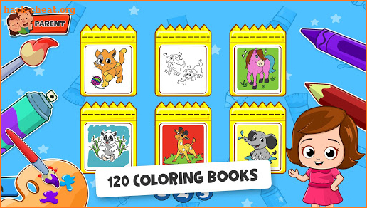 Baby Town : Kids Coloring Book screenshot
