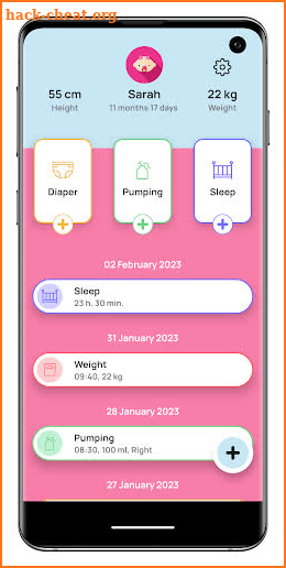 Baby Tracker screenshot