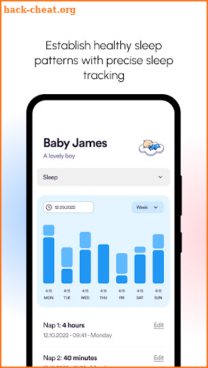 Baby Tracker | Growth Goal Log screenshot