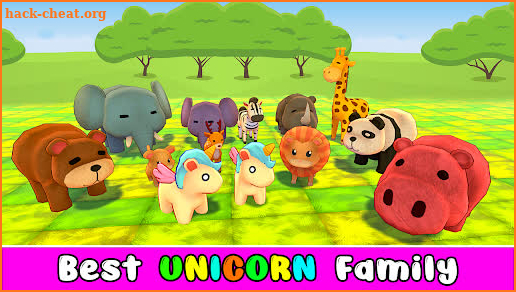 Baby unicorn game- Pony Runner screenshot