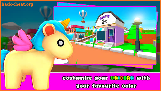 Baby unicorn game- Pony Runner screenshot