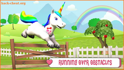 Baby Unicorn Horse Life : Pony Jungle Survival screenshot