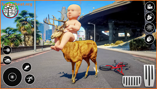 Baby Vice Town Spider Fighting screenshot