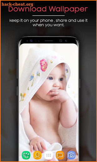 Baby Wallpaper (HD) screenshot