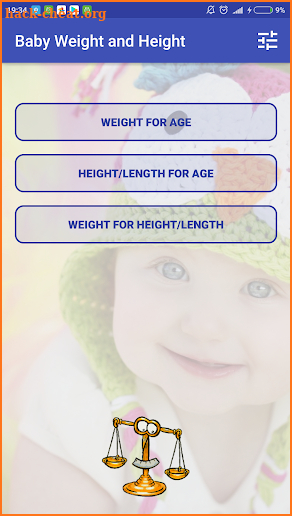 Baby Weight and Height screenshot