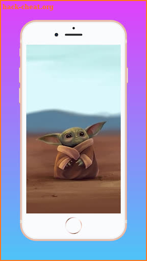 Baby Yoda HD Wallpaper screenshot
