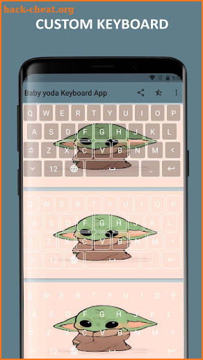 baby yoda keyboard screenshot
