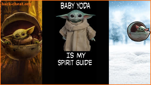 Baby Yoda Wallpaper Cute screenshot