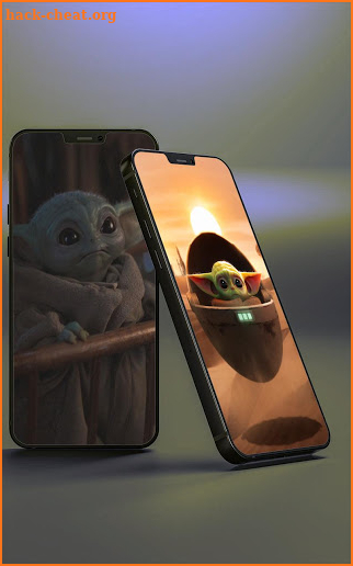 Baby Yoda Wallpaper HD | 4K screenshot