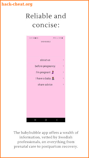 babybubble: for mothers screenshot