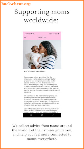 babybubble: for mothers screenshot