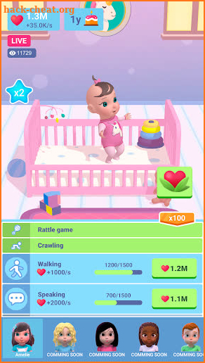 Babycare Idle screenshot