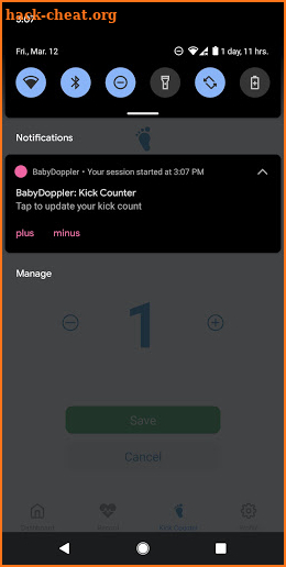 BabyDoppler screenshot