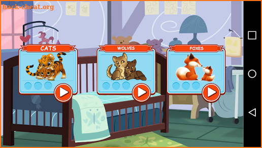 Babyfur Memory Game screenshot