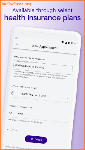 Babylon Health App - Speak to an MD in minutes screenshot