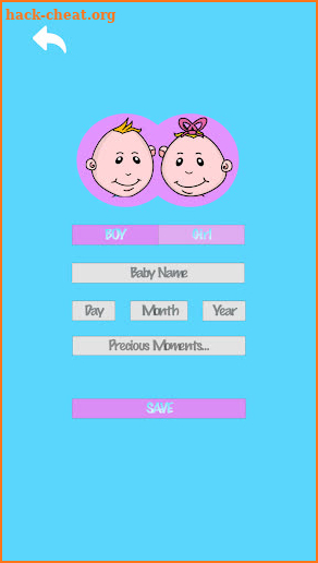 Baby's Age Tracker - Baby Care screenshot
