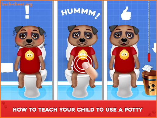 Baby’s Potty Training - Toilet Time Simulator screenshot