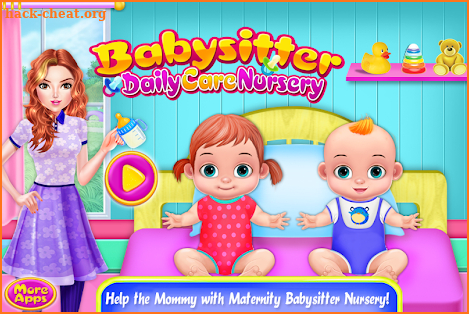 Babysitter Daily Care Nursery-Twins Grooming Life screenshot
