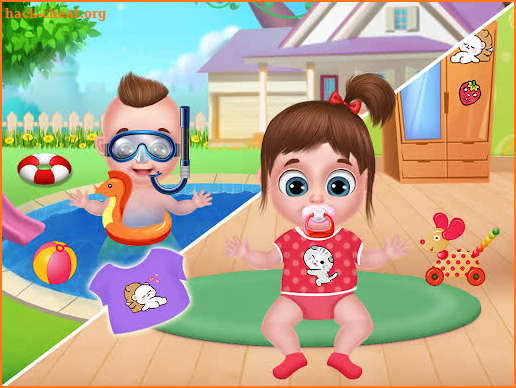 Babysitter Daycare Games Twin Baby Nursery Care screenshot