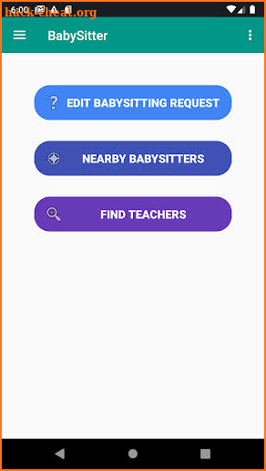 BabySitter Finder For Parents screenshot
