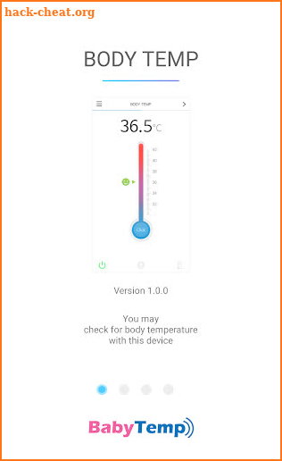 BabyTemp Thermometer by Baby Doppler screenshot