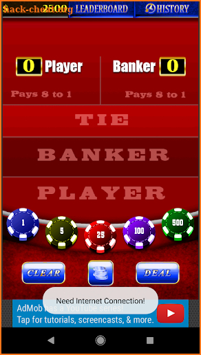 Baccarat Casino screenshot