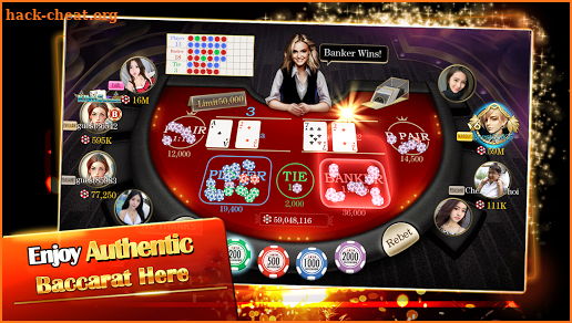 Baccarat - Free Casino Online screenshot