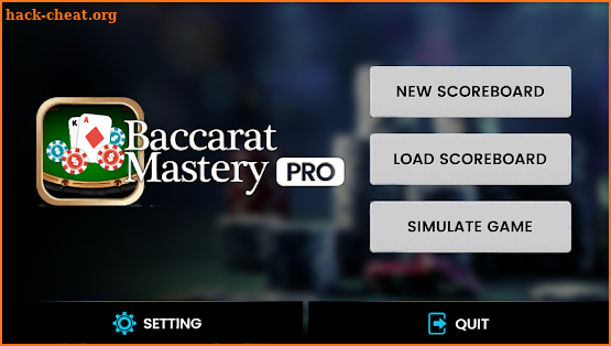 Baccarat Mastery Pro screenshot