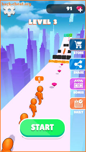 Bacho Run 3D screenshot