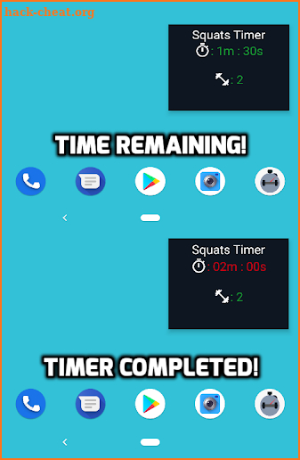 Back At It! Workout Rest Timer and StopWatch screenshot