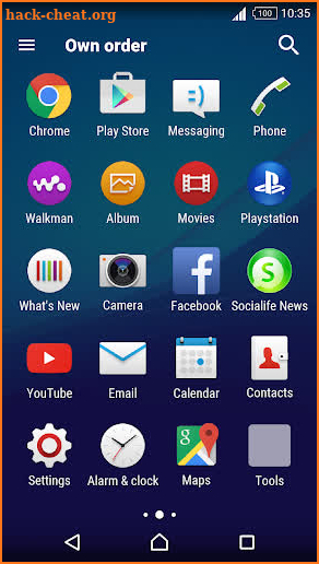 Back to Lollipop Xperia Theme for those who boring screenshot