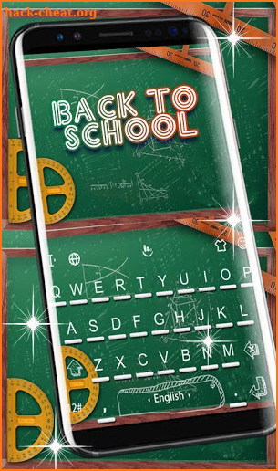 Back-To-School Keyboard Theme screenshot