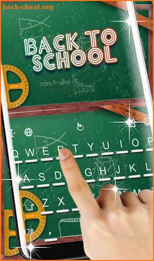 Back-To-School Keyboard Theme screenshot
