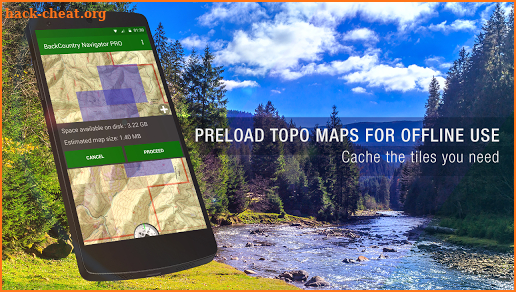 BackCountry Nav Topo Maps GPS - DEMO screenshot