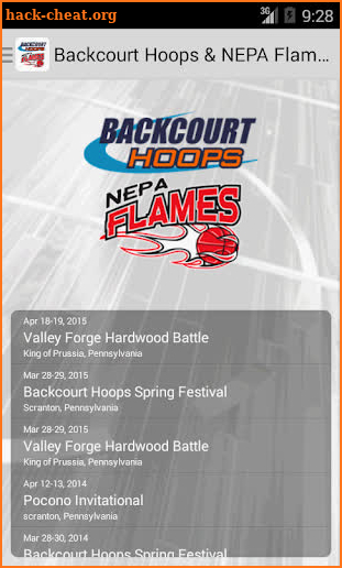 Backcourt Hoops/NEPA Flames screenshot