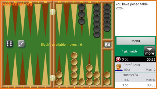 Backgammon Club screenshot