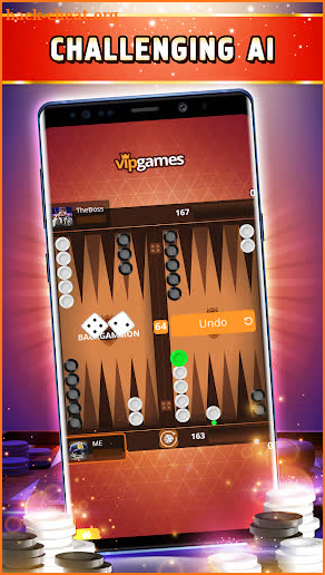 Backgammon Offline - Single Player Board Game screenshot