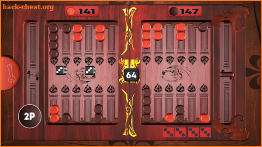 Backgammon with Dice roller 3D screenshot