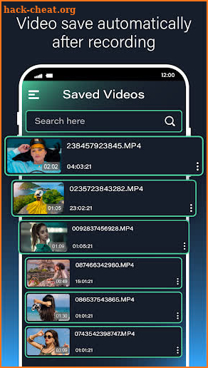 Background Video Recorder Cam screenshot