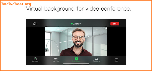 Backgrounds for Virtual Meetings screenshot