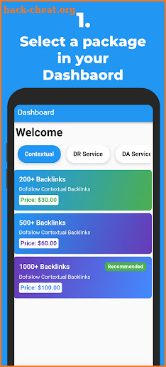 Backlinks SEO: Rank Website screenshot