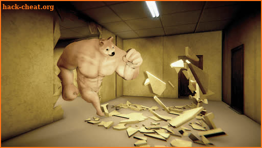Backrooms Buff Doge Horror screenshot
